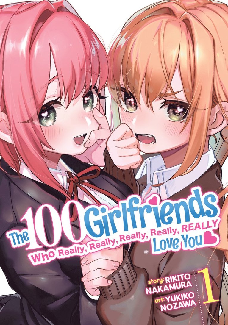 Rikito Nakamura - 100 Girlfriends Who Really, Really, Really, Really, Really Love You Vol. 1, Häftad