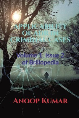 bokomslag Applicability of Adr in Criminal Cases