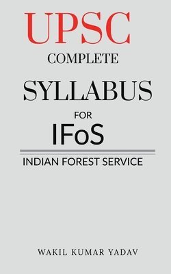 bokomslag Upsc Complete Syllabus for Ifos