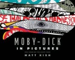Matt Kish - Moby-Dick in Pictures: One Drawing for Every Page, Häftad