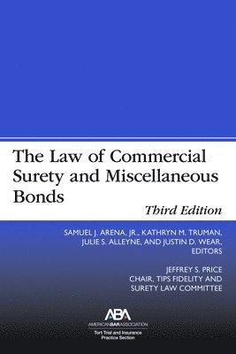 bokomslag Law of Commercial Surety and Miscellaneous Bonds, Third Edition