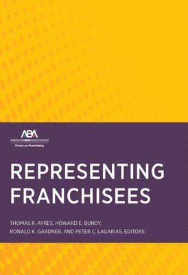bokomslag Representing Franchisees