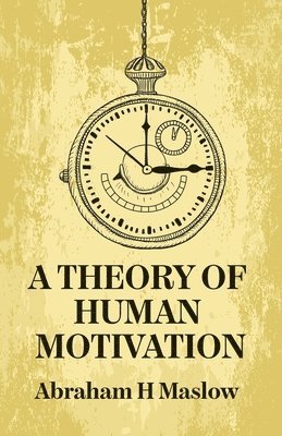 bokomslag Theory Of Human Motivation