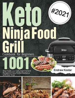 bokomslag Keto Ninja Foodi Grill Cookbook for Beginners