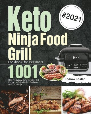 bokomslag Keto Ninja Foodi Grill Cookbook for Beginners