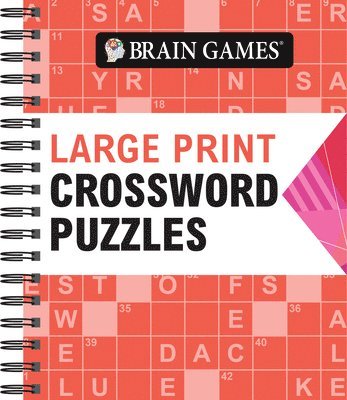 Publications International Ltd, Brain Games - Brain Games - Large Print Crossword Puzzles (Arrow), Häftad