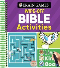bokomslag Brain Games Wipe-Off - Bible Activities (for Kids Ages 3-6)