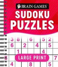 bokomslag Brain Games - Large Print Sudoku Puzzles (Swoosh)