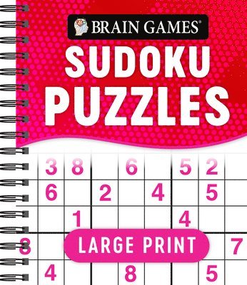 bokomslag Brain Games - Large Print Sudoku Puzzles (Swoosh)