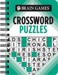 bokomslag Brain Games - To Go - Crossword Puzzles (Teal)