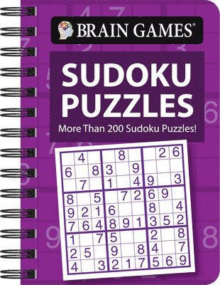 Brain Games - To Go - Sudoku Puzzles: More Than 200 Sudoku Puzzles! (Purple)