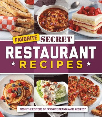 bokomslag Favorite Secret Restaurant Recipes