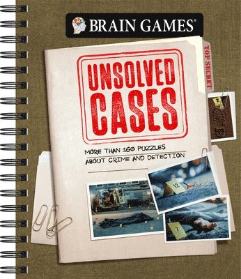 Publications International Ltd, Brain Games - Brain Games - Unsolved Cases: More Than 160 Puzzles about Crime and Detection, Häftad. Tillgänglighet: Lägg i varukorg