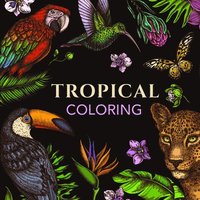 bokomslag Tropical Coloring (Keepsake Coloring Books)