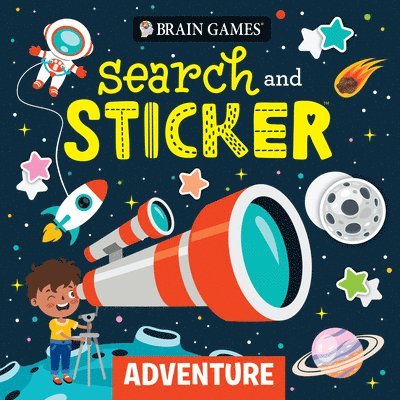 Brain Games - Search and Sticker: Adventure (for Kids Ages 3-6) 1