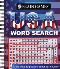 bokomslag Brain Games - USA Word Search (#6): More Than 80 Puzzles about Our Country Volume 6