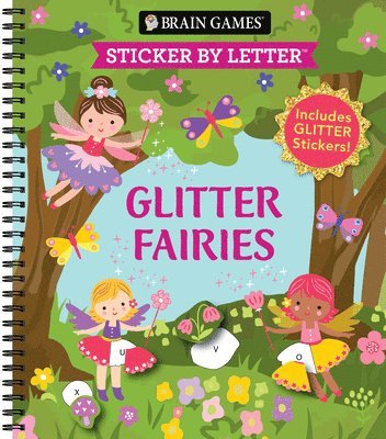 Brain Games - Sticker by Letter: Glitter Fairies 1