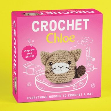 Publications International Ltd - Pil Crochet Kit for Beginners - Chloe the Cat Amigurumi - Complete DIY Kit with Step-By-Step Instructions, Yarn, Hook, Safety Eyes & Stuffing - Make a, Inbunden