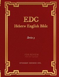 bokomslag EDC Hebrew English Bible Series 3
