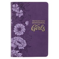 bokomslag Pocket Bible Devotional for Girls Faux Leather