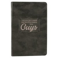 bokomslag Pocket Bible Devotional for Guys Faux Leather