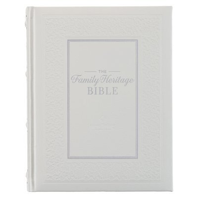 NLT Family Heritage Bible, Large Print Family Devotional Bible for Study, New Living Translation Holy Bible Faux Leather Hardcover, Additional Interac 1