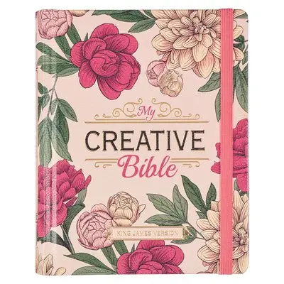 KJV My Creative Bible (Hardcover, Pink Floral Printed), Inbunden. Tillgänglighet: Lägg i varukorg
