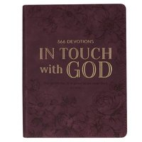 bokomslag Devotional in Touch with God Brown Flexcover Jan.