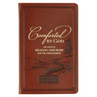 Devotional Comforted by God Faux Leather 1