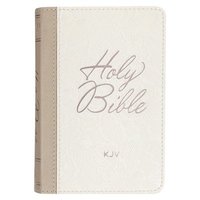 bokomslag KJV Bible Pocket Faux Leather White