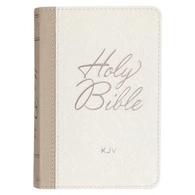 bokomslag KJV Bible Pocket Faux Leather White