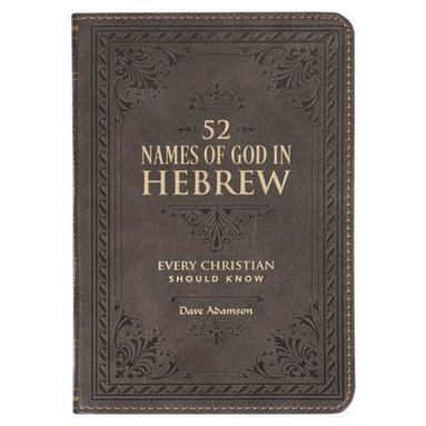 bokomslag Gift Book 52 Hebrew Names of God Faux Leather