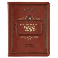 bokomslag Gift Book 199 Prayers for My Wife Faux Leather