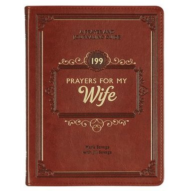 bokomslag Gift Book 199 Prayers for My Wife Faux Leather