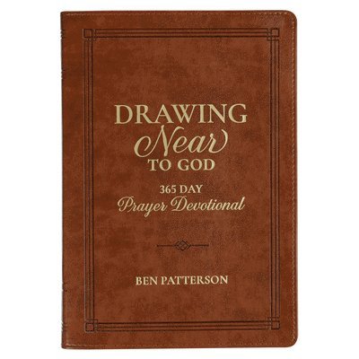 Ben Patterson - Devotional Drawing Near to God Brown Faux Leather, Inbunden