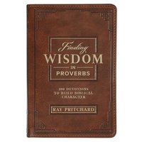 bokomslag Devotional Finding Wisdom in Proverbs Faux Leather