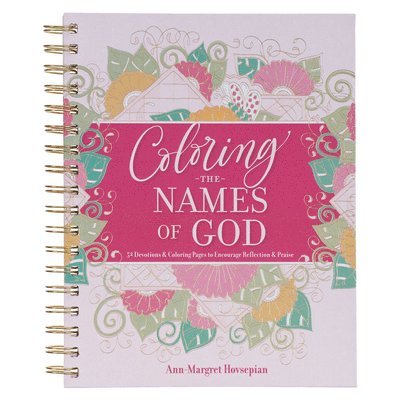 Coloring Devotional Names of God Wirebound, Häftad