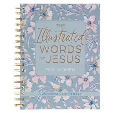 bokomslag Coloring Devotional Illustrated Words of Jesus for Women