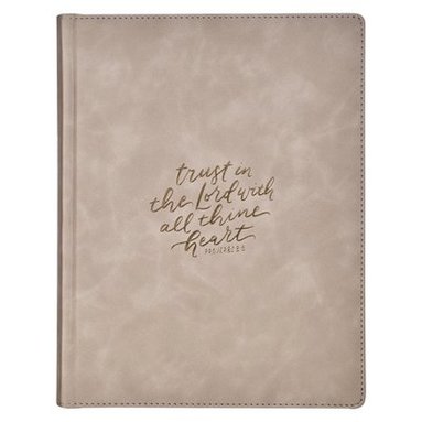 bokomslag KJV Note-Taking Bible LP Faux Leather Hc, Trust the Lord, Prov. 3:5