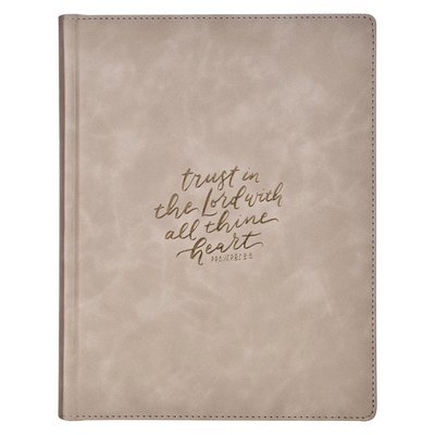 KJV Note-Taking Bible Large Print (Faux Leather Hardcover, Trust the Lord, Prov. 3:5), Häftad