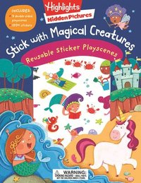 bokomslag Stick with Magical Creatures Reusable Sticker Playscenes