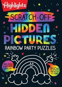 bokomslag Scratch-Off Hidden Pictures Rainbow Party Puzzles