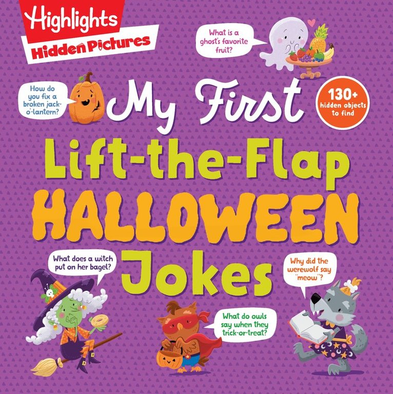 Hidden Pictures My First Lift-the-Flap Halloween Jokes, Häftad. Tillgänglighet: Lägg i varukorg