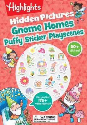 Gnome Homes Hidden Pictures Puffy Sticker Playscenes 1