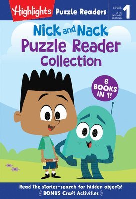 bokomslag Nick and Nack Puzzle Reader Collection: Level 1 6-In-1 Beginner Story Collection for Kids Learning to Read, Practice New Reading Skills and Sight Word