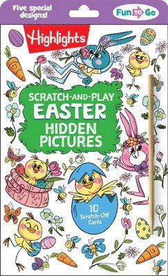 Scratch-And-Play Easter Hidden Pictures: Scratch-And-Play Easter Hidden Pictures (Highlights Fun to Go) 10 Creative Easter Cards with Hidden Pictures 1