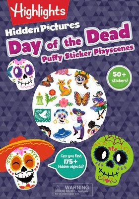 Day of the Dead Puffy Sticker Playscenes 1