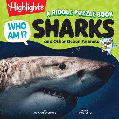 bokomslag Who Am I? Sharks and Other Ocean Animals: A Riddle Puzzle Book