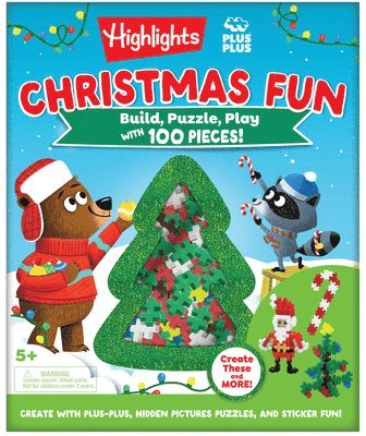 bokomslag Christmas Fun: Build, Puzzle, Play with 100 Pieces!