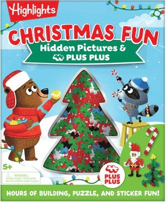 Christmas Puzzle and Play: Build with 100 Pieces!, Inbunden